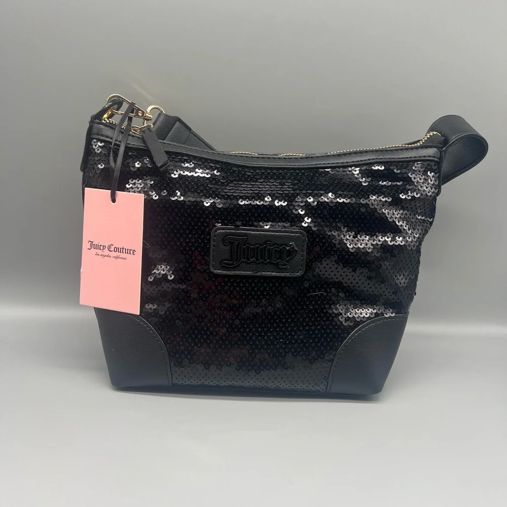Juicy couture blank canvas hobo purse